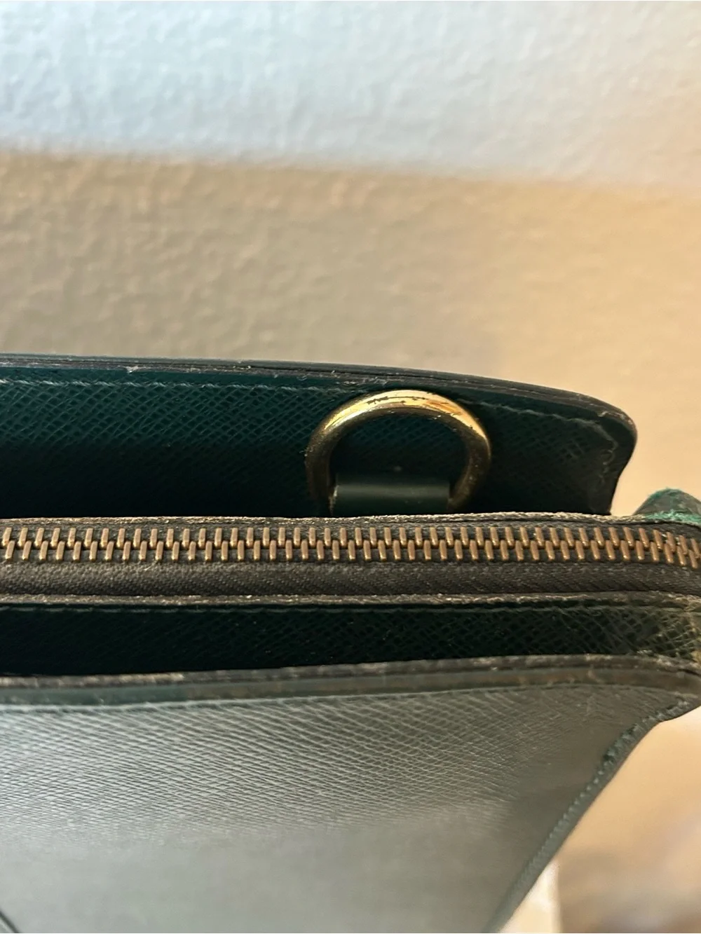 Louis Vuitton Taiga Lozan Leather Briefcase